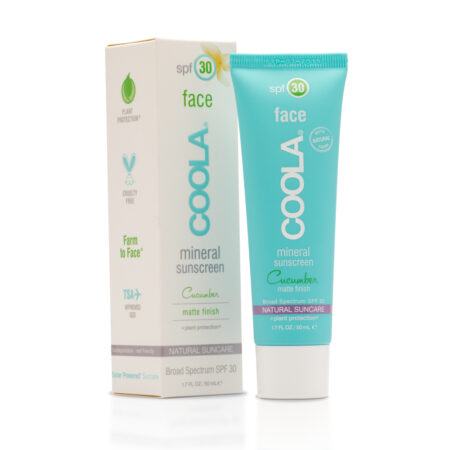 COOLA Mineral sunscreen face moisturizer FPS30 - Cucumber
