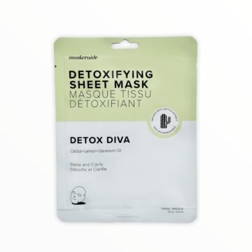MaskerAide Masque Tissu Détoxifiant Detox Diva