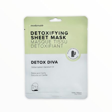 MaskerAide Masque Tissu Détoxifiant Detox Diva
